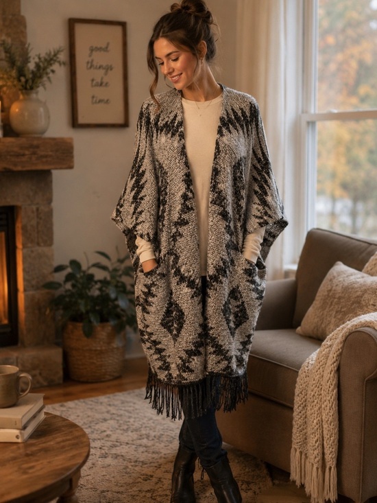 Garage Sweaters - BNWOT  Garage cardigan/poncho sweater Xs-S